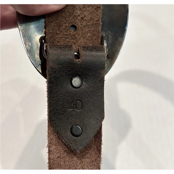 National Western Stockshow Rodeo Horse Show Men's Size 40 Belt 2008 Buckle Black - Picture 4 of 6